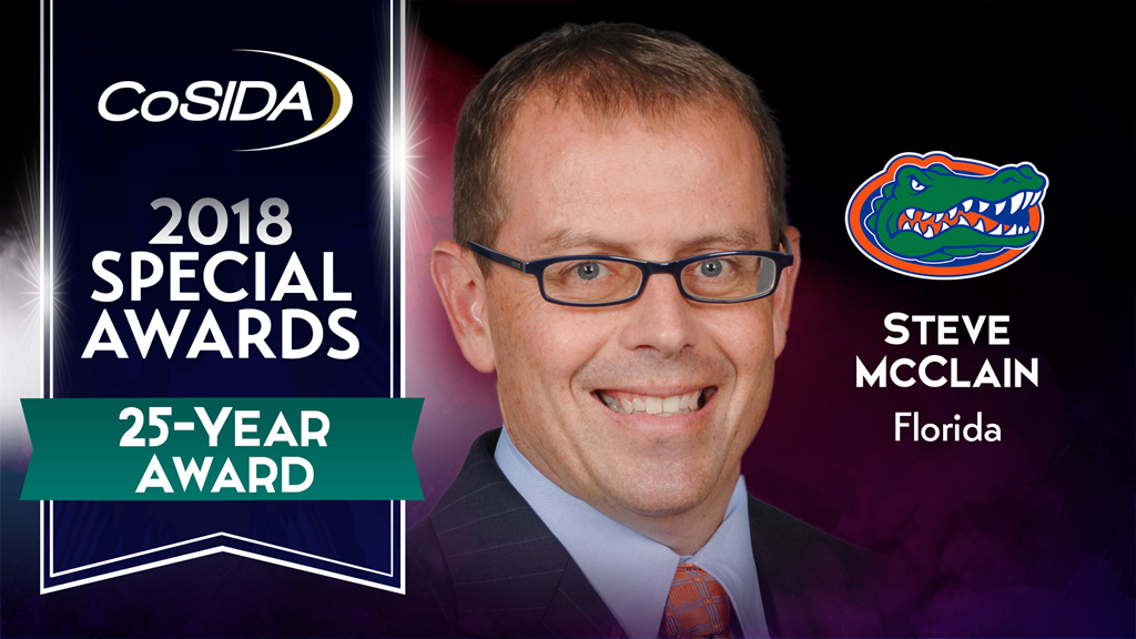 Special Awards Salute: Steve McClain (University of Florida), 25-Year Award